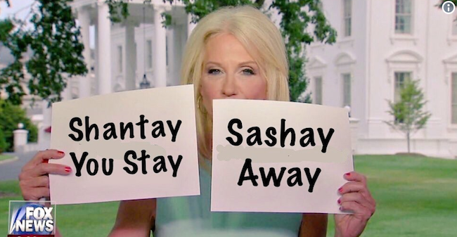 kellyanne conway used flash