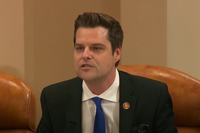 Twitter Trolls Rep Matt Gaetz Who Is Not Gay On Father S Day Queerty