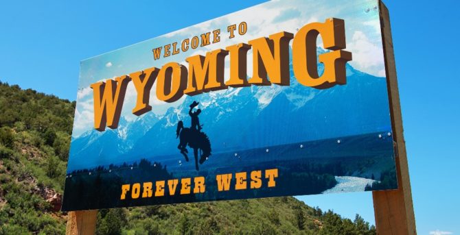 Wyoming sign